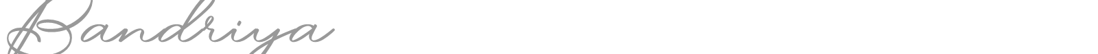 Bandriya font preview